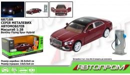 АВТОПРОМ  Машина метал (електро) 68718R 1:38  Bentley Flying Spur Hybrid  батар. світ. в кор.