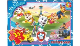 Пазли G-Toys   35 елементів Paw Patrol (Щенячий патруль)0879 19*13*3 см  в коробці+плакат