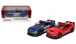 Машинка метал KINSMART KT5455WPR FORD MUSTANG DARK-HORSE 5`` Police/Firefighter