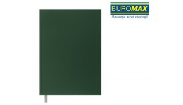 Канцелярська книга А4 BUROMAX 24419104-04  тв. обкл. 200арк. клітинка OPTIMAL Зелени  бум вініл