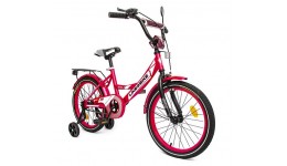 Велосипед 2-х колісний 18 241801 Like2bike Sky Рожевий  рама сталь дзвінок ручне гальмо
