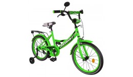 Велосипед 2-х колісний 18 241803 Like2bike Sky Зелений  рама сталь дзвінок ручне гальмо