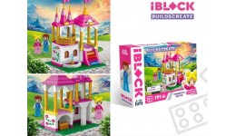 Констр. для дівчат Kids hits IBLOCK JUNIOR KH08/007/2 Замок принцеси 191дет.в коробці 24*16*6см