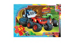 Пазли G-Toys   35 елементів Блейз 017  19*13*3 см  в коробці+плакат