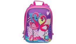Рюкзак  шкільний каркасний YES H -12   Flamingo  2 відділа розмір 38х30х15 см