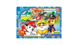 Пазли G-Toys   70 елем Paw Patrol (Щенячий патруль) 841  19*13 5*3 5 см  в коробці+плакат