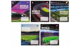 Зошит 60 клітинка арт767148 World stadium Yes (10 штук в упаковці)