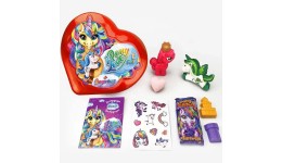 Пошкоджена упаковка Набір для творчості  Pony Love  (бомбочка кристали браслет сквіш) 18*20*8см