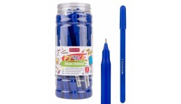 Ручка кулькова 1ВЕРЕСНЯ 412097 синя  Amazik  0 7мм (30 шт. в упаковці)