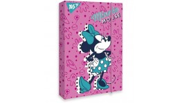 Папка для праці YES 491956 А4 картонна  Minnie Mouse  на гумці (1/)