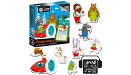 Магнітний театр з аудіоказкою Казкові голоси  Рукавичка  VT3206-37 Vladi Toys