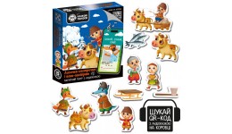 Магнітний театр з аудіоказкою Казкові голоси  Лисичка-сестричка і вовк-панібрат  VT3206-36