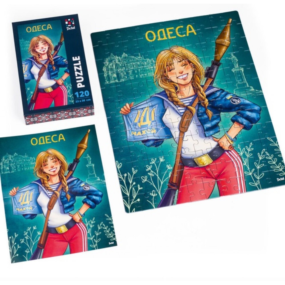 Пазли Vladi Toys  120 ел. Одеса Puzzle  Odesa  DT100-13 розмір пазла 23х30 см