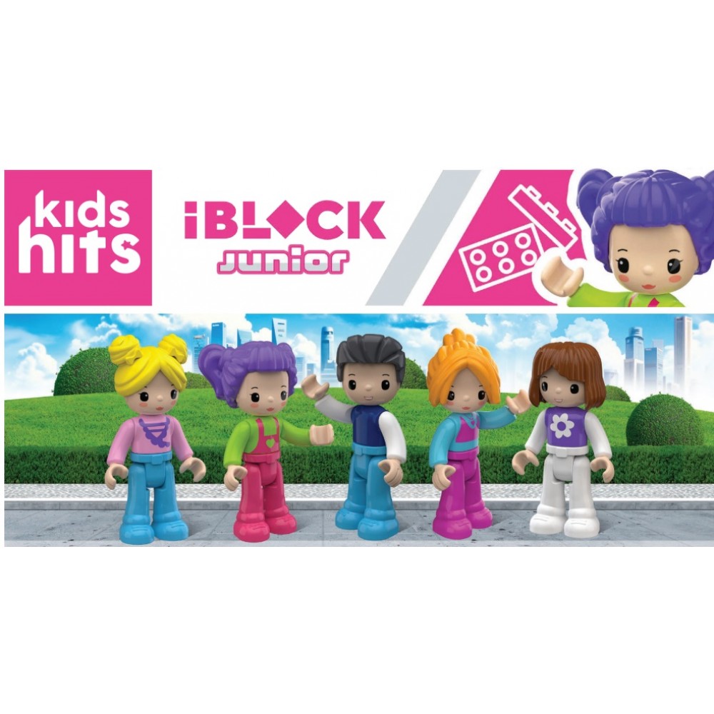 Констр. для дівчат Kids hits IBLOCK JUNIOR  KH08/002/3 Джип 189 деталей в коробці 24х16 см