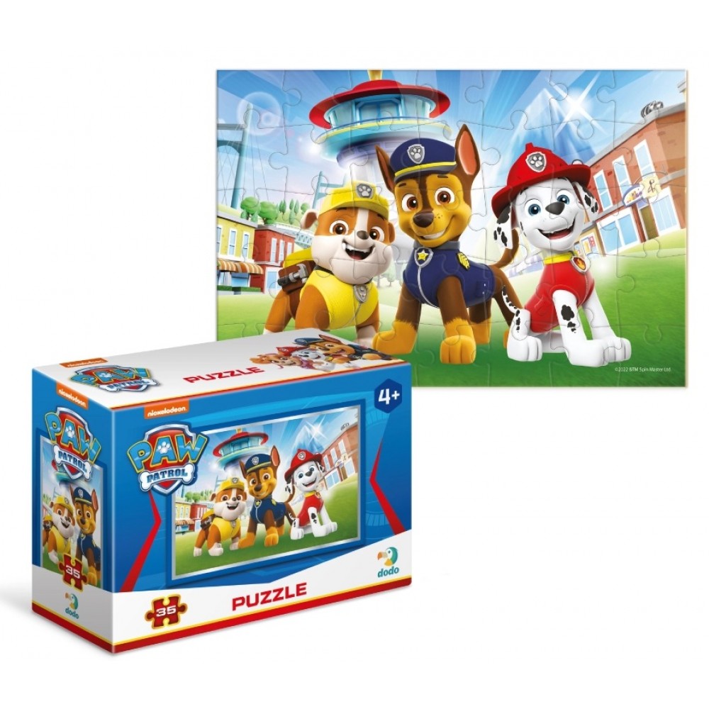 Пазл-міні 35 ел 200149 Paw Patrol Сміливі друзі   розмір зібраного пазла 20х13см (dodo)