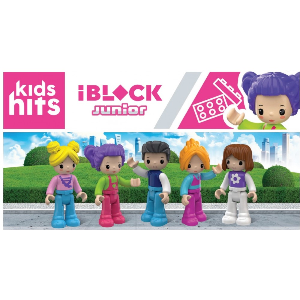 Констр. для дівчат Kids hits IBLOCK JUNIOR KH08/003/2 Модна їдальня  250 дет. в кор.32х21.5х5см