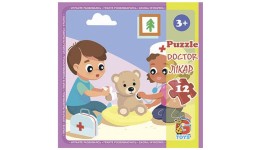 Пазли G-Toys   12 елем Дитячий майданчик 03  13.5х10х5 см  в коробці