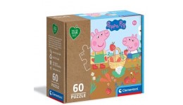 Пазли Clementoni    60 ел. 26103 Peppa Pig в коробці розмір картинки 33.5х23.5см