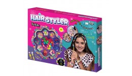 Косметика бісер для волосся  Hair Styler. Fashion  HS-01-04 середній набір 29х20см ТМ DankoToys