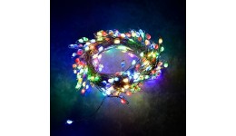 світлодіодна гірлянда -led Multicolor M48257 з контролером 300led 10 м