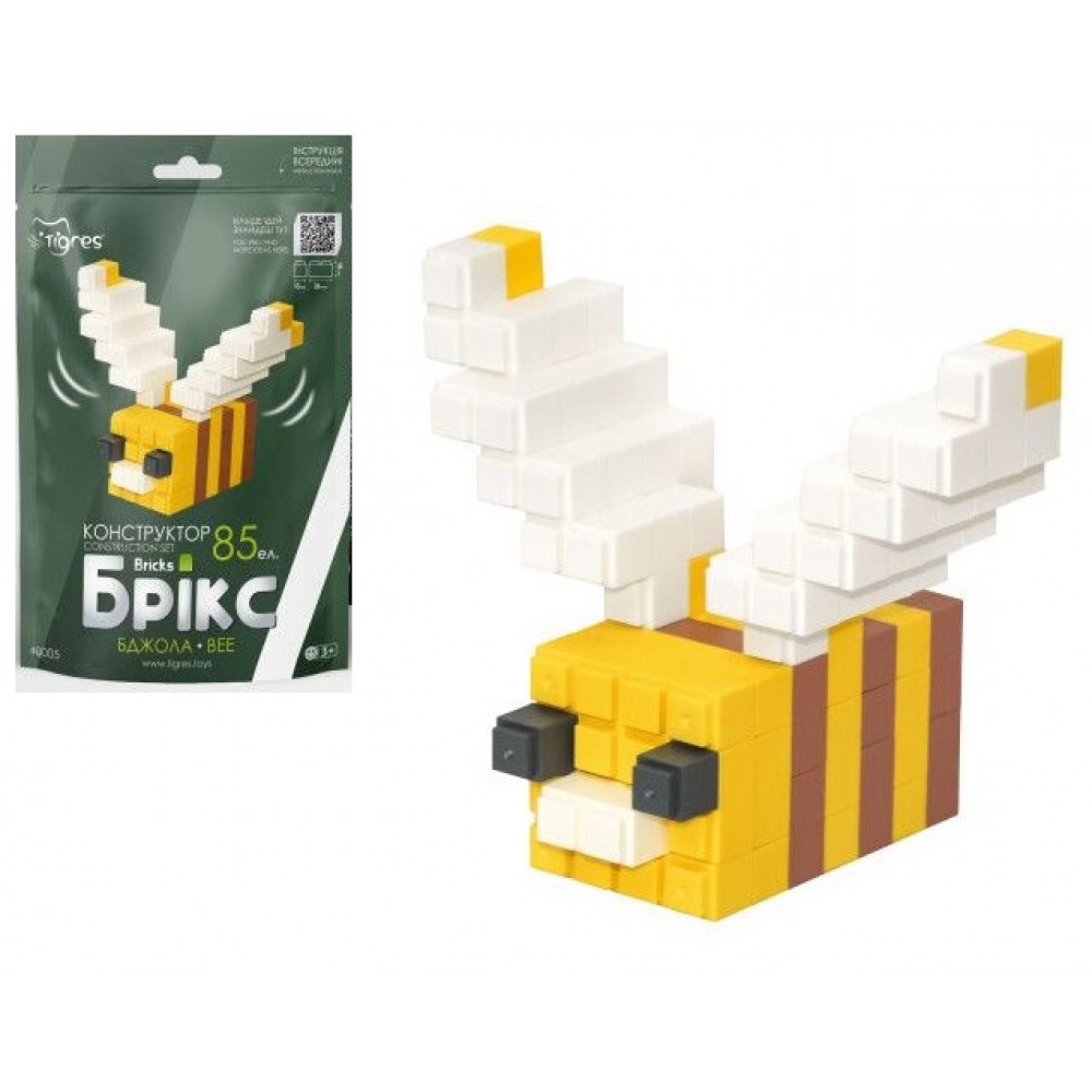 Конструктор  Брікс  бджола 85 ел. арт.40005 Tigres