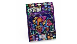 Мозаїка з кольорових кристалів: CRYSTAL MOSAIC CRM-01-09 Рибка 21х30 см TM Danko Toys (1/10)