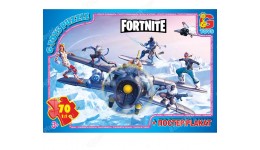 Пазли G-Toys   70 елем Fortnite 534  19*13 5*3 5 см  в коробці+плакат