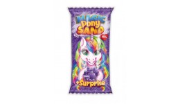 Кінетичний пісок  Magic Pony Sand  01-02 ФІОЛЕТОВИЙ 150 г. р.12*5 5*2 5см. (1) ДТ